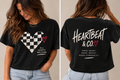 Checker All Heart Welcome Women's Boxy Tee
